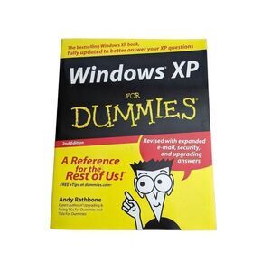 Windows XP by Andy Rathbone (2004, Trade Paperback, Revised edition)